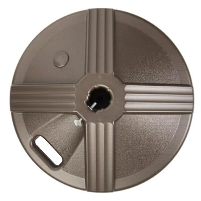US Weight Durable 50 Pound Umbrella Base Designed to be Used with a Patio Table
