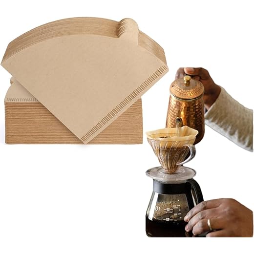 Cone Shaped Unbleached All Natural Coffee Filters Coffee Fil