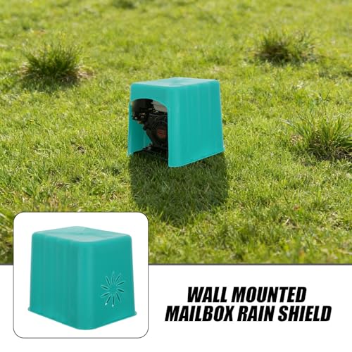 Cubierta para motor de bomba de plástico verde Gadpiparty para ventilación de exterior 6