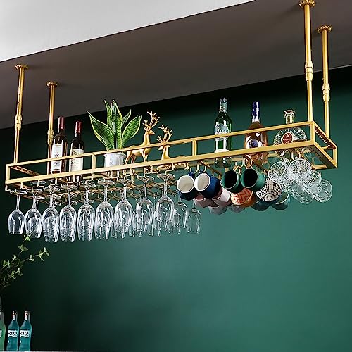 Casier à vin de plafond à grande capacité et hauteur réglable - 4