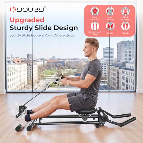 Image of MR. CAPTAIN Ab Machine, Adjustable Ab Trainer Machine for Abs Workout at Home Gym, Foldable, LCD Monitor, Device Holder, 400 LBS, Abdominal Trainer for Stomach Workout
