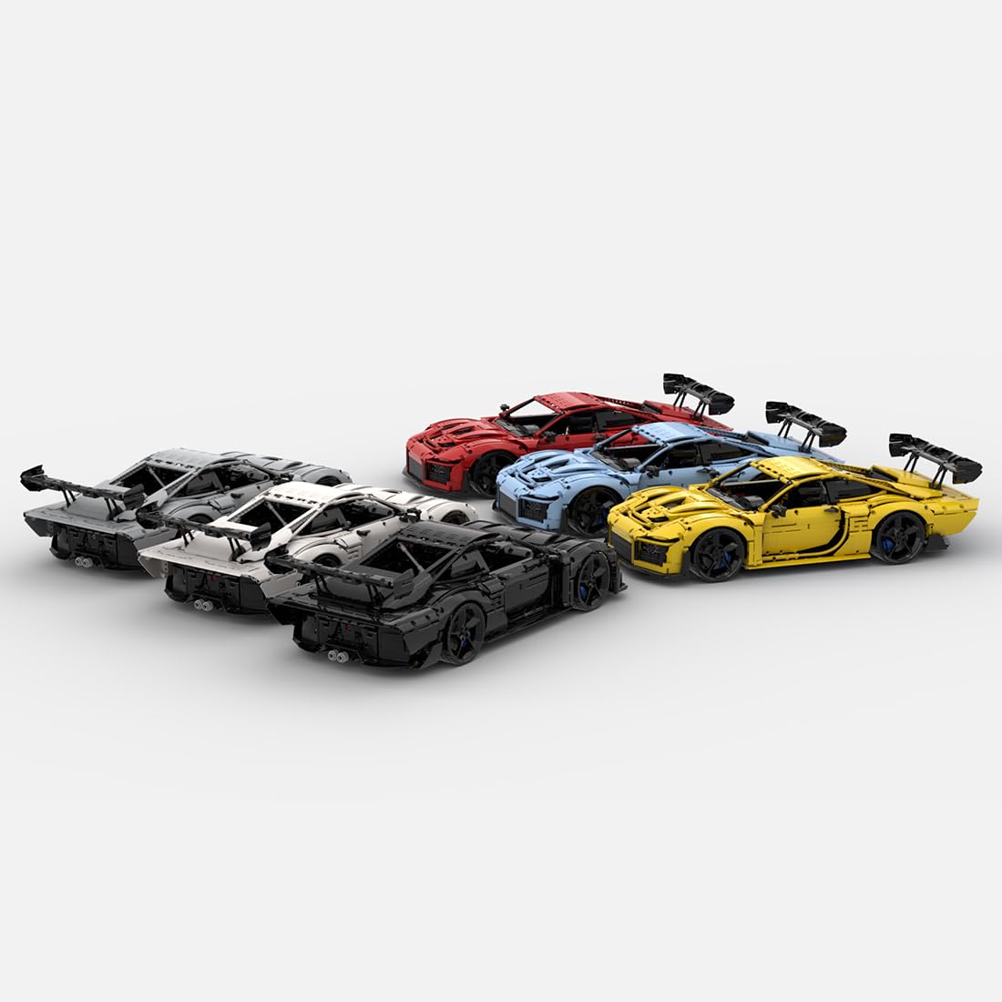 Amazon.com: BrickCraftWorks 1/8 Scale 935 Sports Car Tech Building