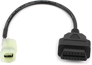 OBD2〜4ピン 診断プラグアダプターケーブル オートバイ 故障検出部品 ホンダまた K-Lineモデル用