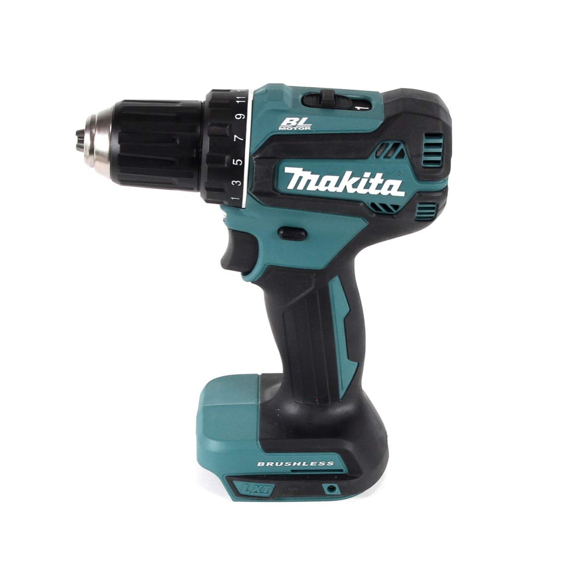 Makita DDF 485 RFJ - Taladro atornillador inalámbrico (18 V, con 2 baterías de 3 Ah y cargador en Makpac)