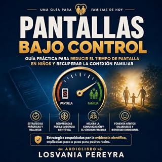 Diseño de la portada del título Pantallas Bajo Control