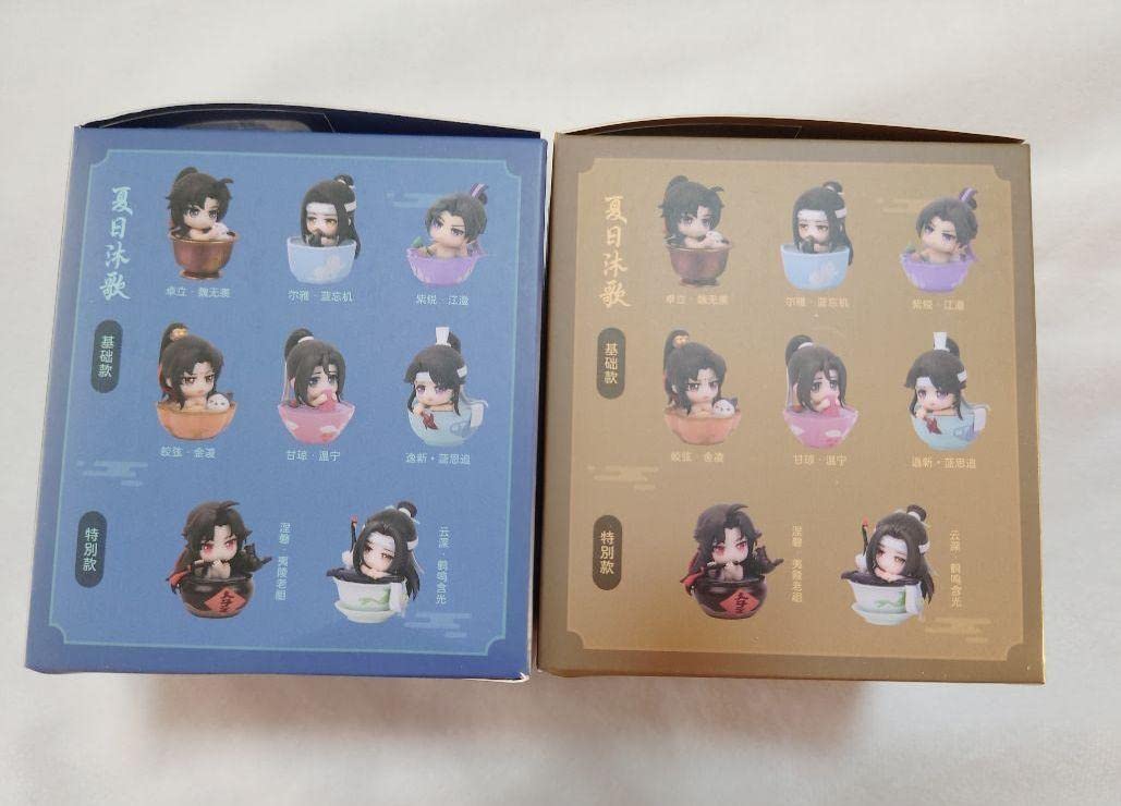 魔道祖師　フィギュア　お風呂 擎蒼）魔道祖師「夏日沐歌」お風呂フィギュア（8種類） | 中国コスメ