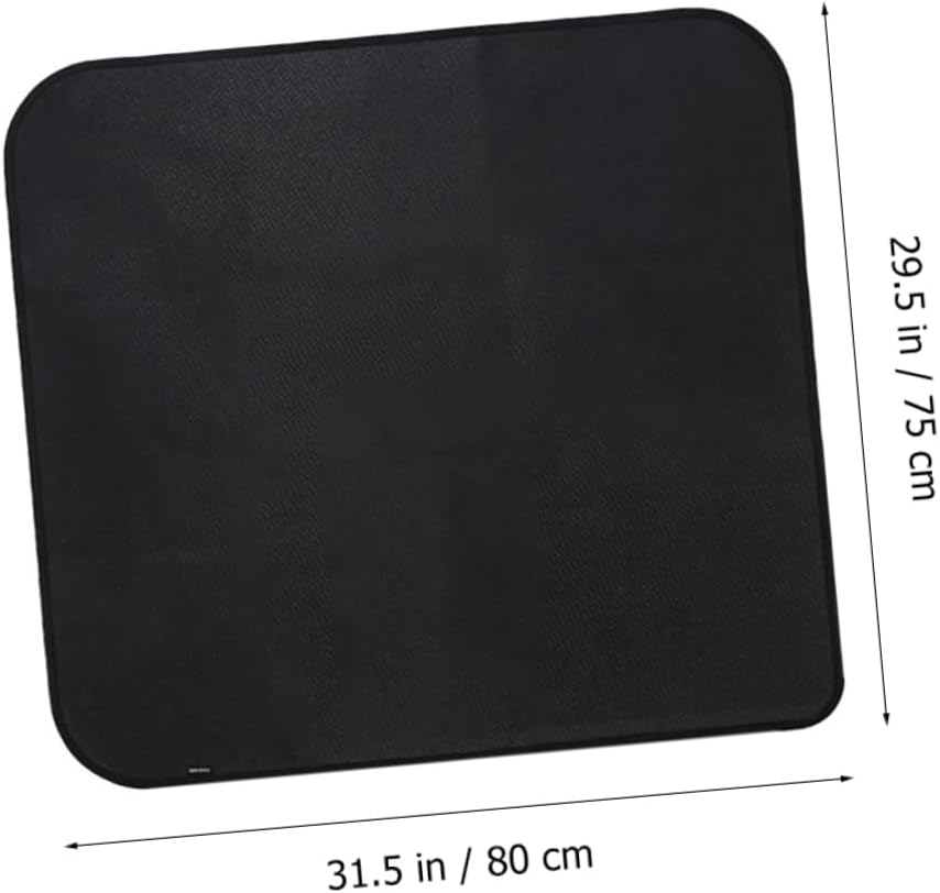 Outdoor Fireproof Mat Foldable Heat Insulated Pad for Camping BBQ Safety Lightweight for Fireplaces Grills and Outdoor Activities