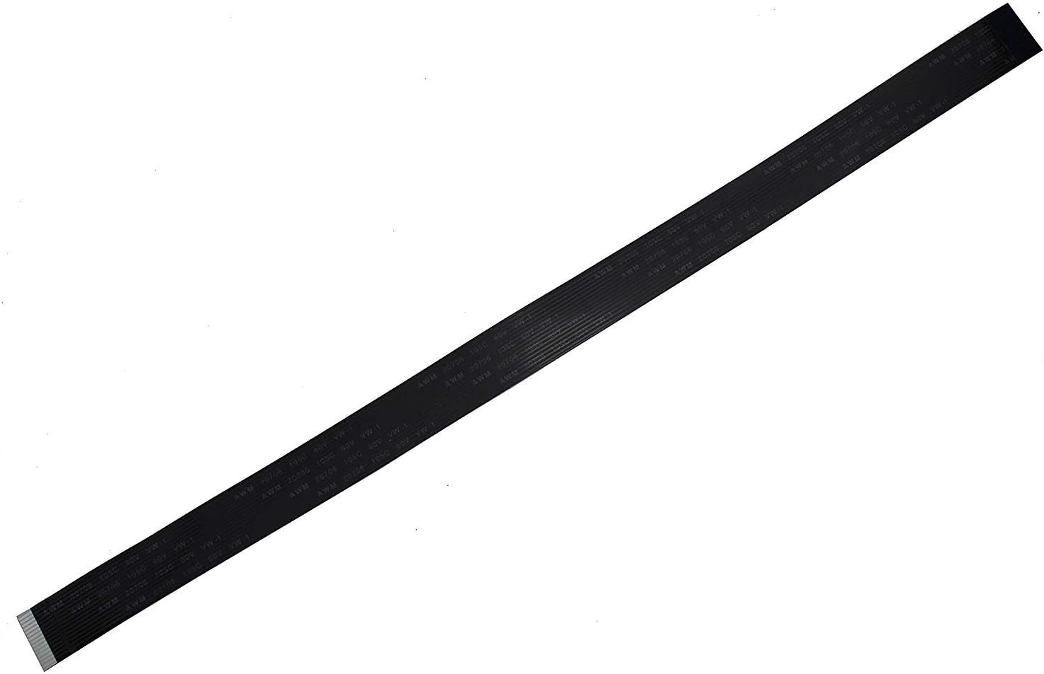 A1 FFCs Black Flex Cable for Raspberry Pi Camera Cable Length - 200 cm / 2 m / 6.6 ft (1)