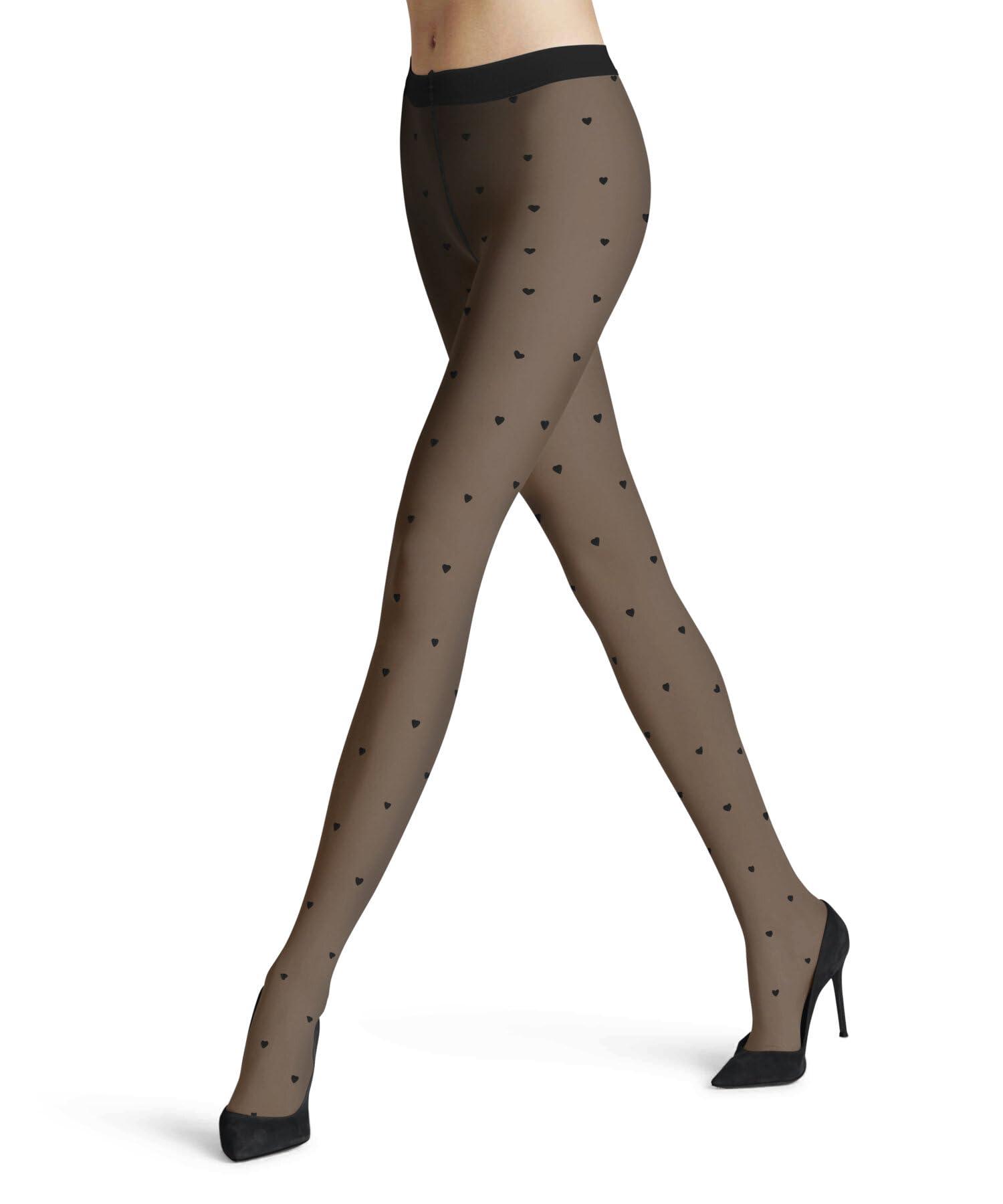 FALKE femme x Kaviar Gauche collants fins transparents motif fantaisie fil fin doux 1 paire