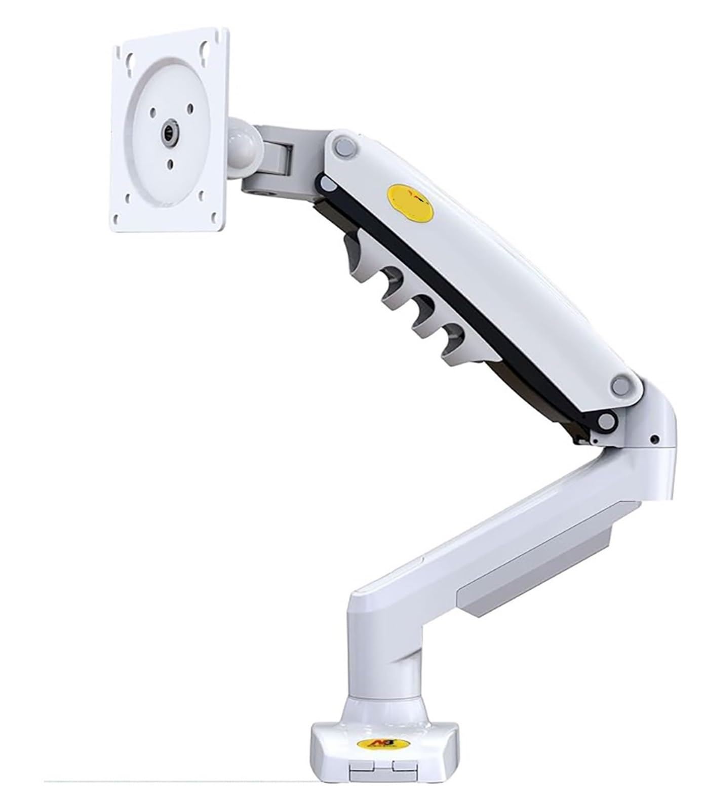 Support de moniteur F80 ressort à gaz bras articulé écran PC LED LCD 17 24 27 30 pouces fixation VESA