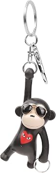 Super Cool Monkey Keychains Black mgygs50216