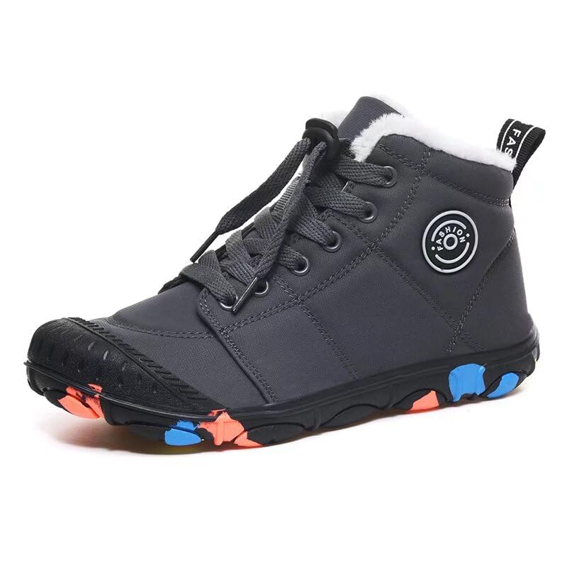 Boys Girls Anti Slip Trekking Shoes for Winter Walking Sport - Main Image