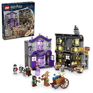 LEGO Harry Potter Ollivanders & Madam Malkin’s Robes Building Toys – Harry Potter Toys for Kids, Boys & Girls, Age 8+ – Birthday Gift – 76439