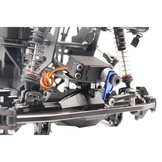 Hot Racing Aluminum Servo Mount For Losi LMT & LMT 2.0 Monster Truck - Adjustable, CNC Machined