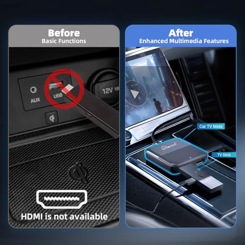 image for OTTOCAST Car TV Mate - FireTV Stick Converterfor Car - Plug & Play, St