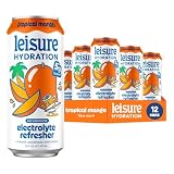 Leisure Hydration Non-Carbonated Electrolyte Refresher, Tropical Mango Flavor - Low Sugar Nutrient Enhanced...