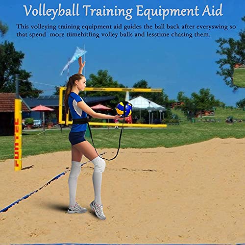 Vrttlkkfe Equipamento de Treinamento de Voleibol, Treinador PráTico para Futebol, Treinador de Saque