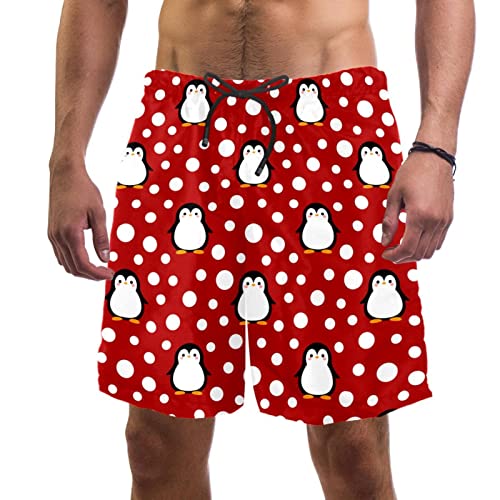 Maillots de bain pour hommes pingouins mignons short de plage