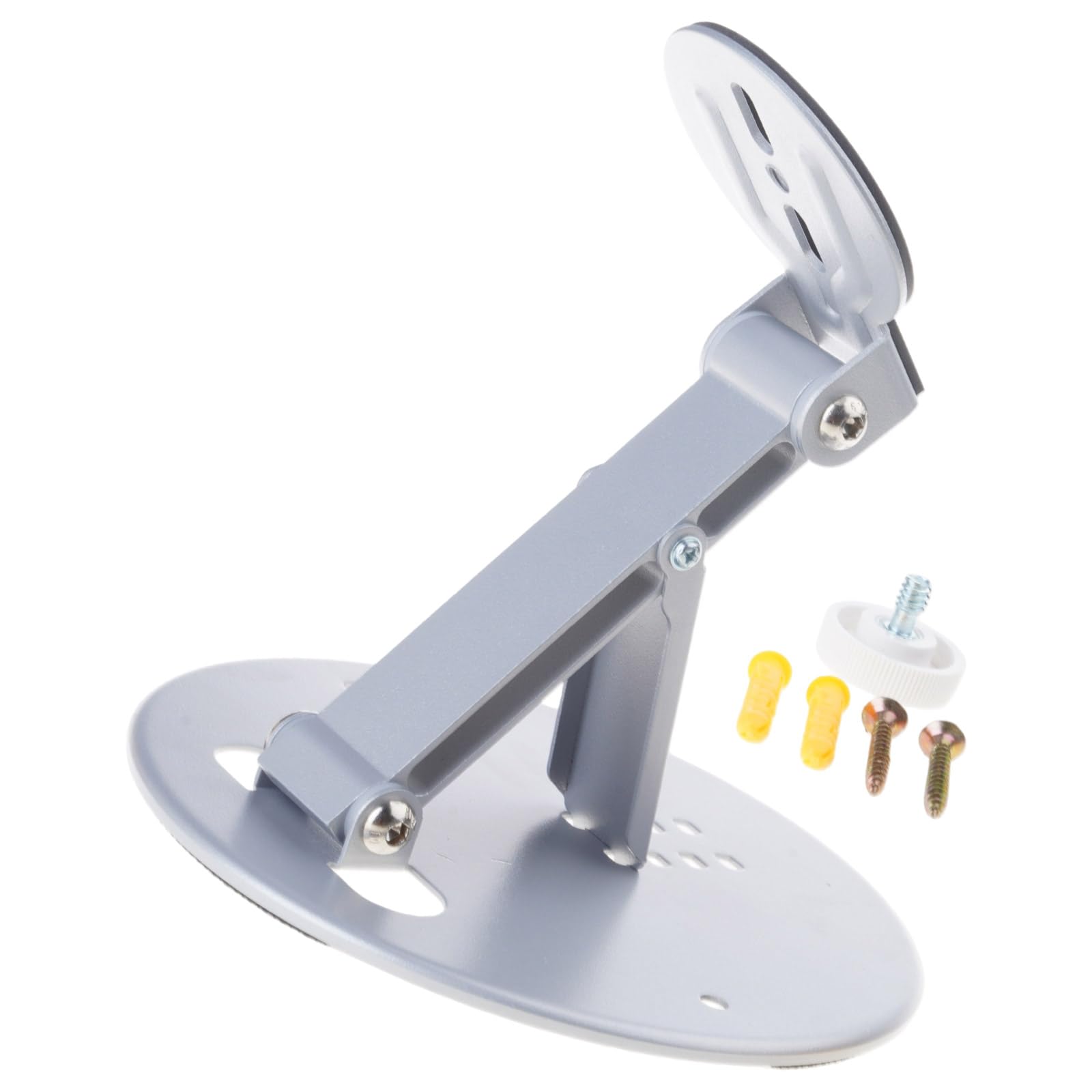 Piceioep Foldable Projector Mount 360degree Rotate Adjustable Arm Lightweight Tool Less Assembly for Wall Desktop Use Projector Tripod