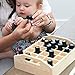 Essential Oil Tray Organizer (Set of 2) - Best Solution for Display & Storage of Oils for Easy Access. Small Wooden Rack, Natural Pine Wood. Trays Hold 60 Oils