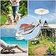 ChayChax Herren Flip Flops Weiche Zehentrenner Outdoor Sports Beach Sandalen rutschfest Pool Badelatschen Pantoffeln,Grau-Orange,43 EU