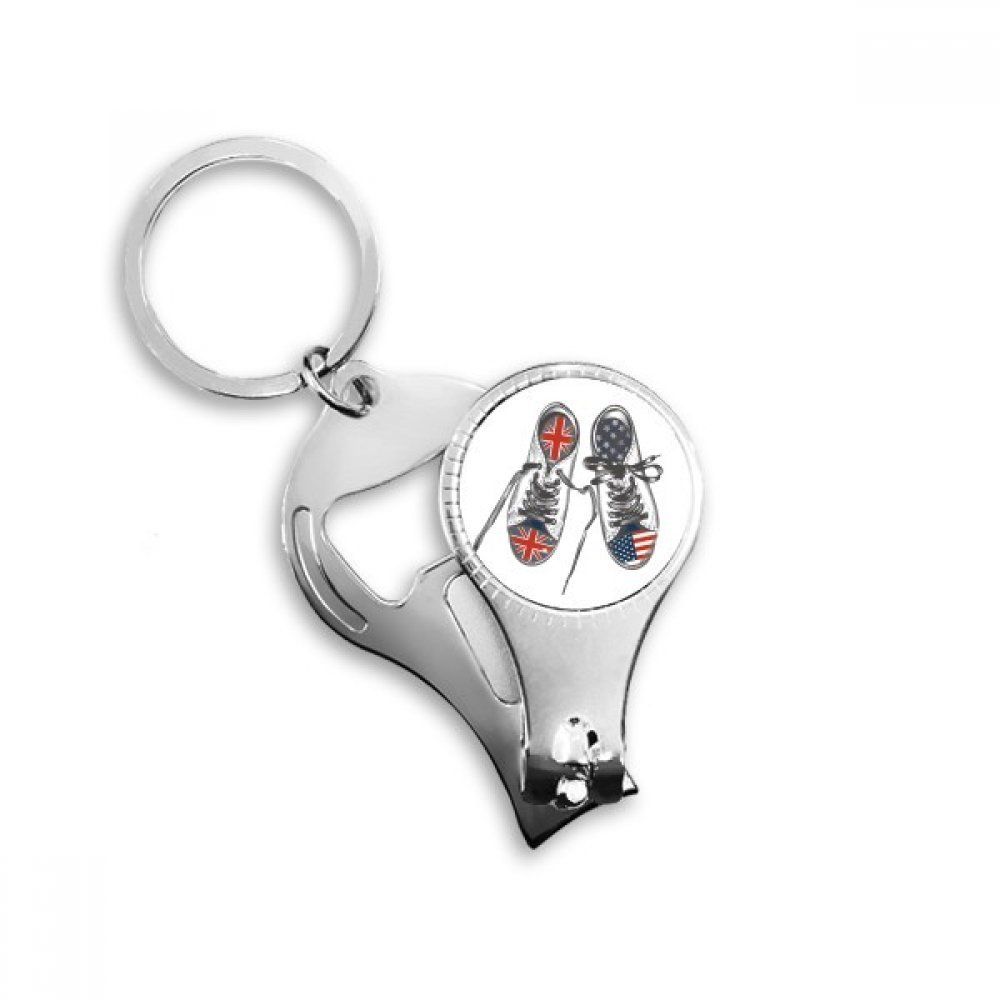 Coupe-ongles décapsuleur porte-clés multi-fonction pour vos soirées et voyages