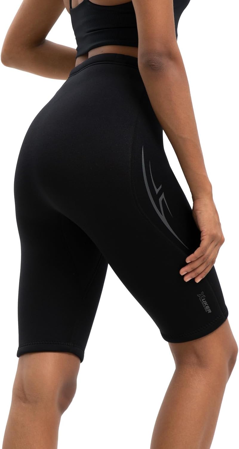 XUKER Wetsuit Shorts Men Women 3mm, Neoprene Shorts Wet Suits for Water Sports Pool Swimming Snorkeling Floating Canoeing Aerobics