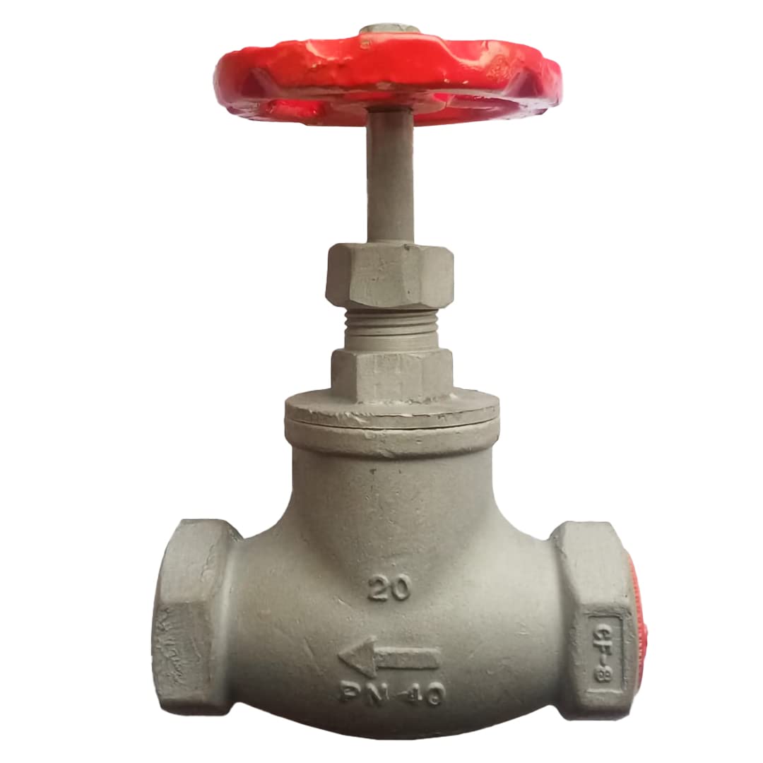 B.K.Jagan & Co DRP S.S. Globe Steam Valve CF-8-20 MM