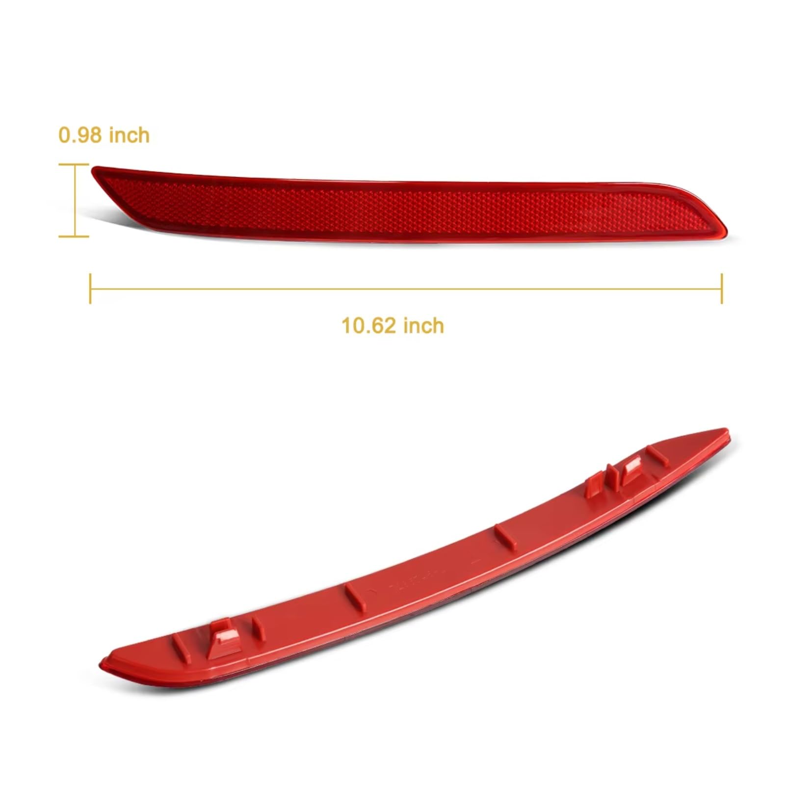 Riflettente Paraurti Compatibile Con Bmw Per Serie 3 F31 Estate 2011 2012 2013 2014 2015 Paraurti Posteriore Riflettore Luce Freno Fanali Posteriori 63147285745(Right)