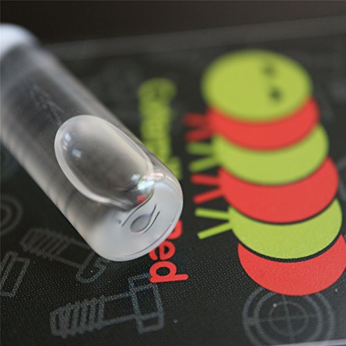 Ersatz Level Glas Flakon, Spirit Bubble Level, Akkurat, 35mm x 10mm - transparent klar