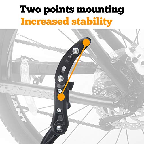 Sataway Pata de Apoyo Ajustable para Bicicleta de Aleación de Aluminio para Montaña y Adulto 24" a 28" miniatura 3