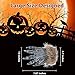 TKEMEIM Halloween Werewolf Gloves Scary Wolf Claws Gloves Halloween Latex Wolf Scary Animal Festival Cosplay Party Costume Accessory (Glove)