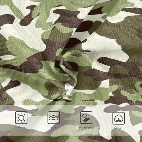 Joisal Girls Underwear Toddlers 2t Cotton Panties Little Girl Pattern Briefs Undies Kids Camouflage Green Beige3