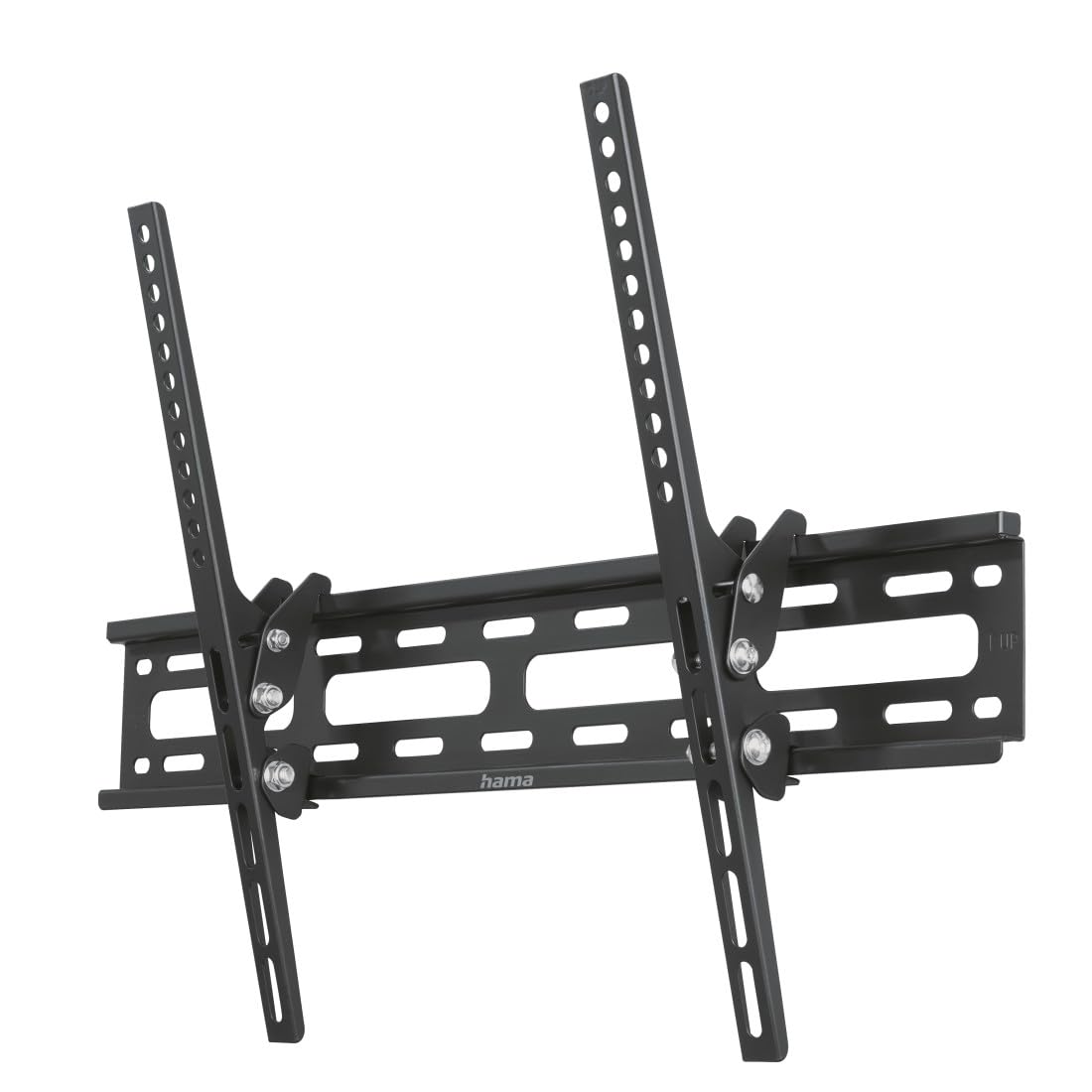 Hama TV-Wandhalterung neigbar, 32–75 Zoll, VESA 50x50 bis 600x400, bis 40 kg, schwarz