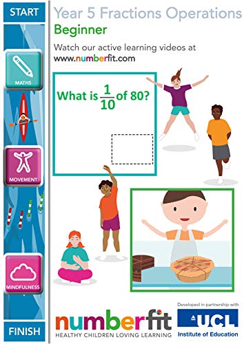 Year 5 - Fractions Operations - Beginner - Numberfit (English Edition)