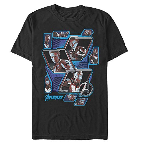 T-shirt Marvel Avengers noir XL le cadeau parfait pour les fans de comics