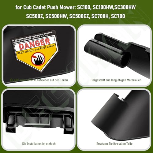 731-07131 Lawn Mower Chute - Installation