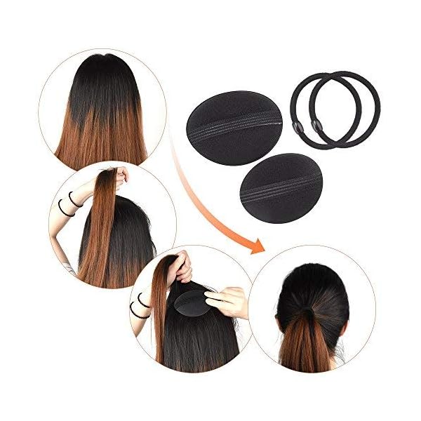 FEPITO Haar Styling Design Zubehör Set Haar Modellierung Tool Kit Spirale Haarknoten Maker Braid Werkzeug für Mädchen Frauen Mode Haar Design DIY – Bild 6