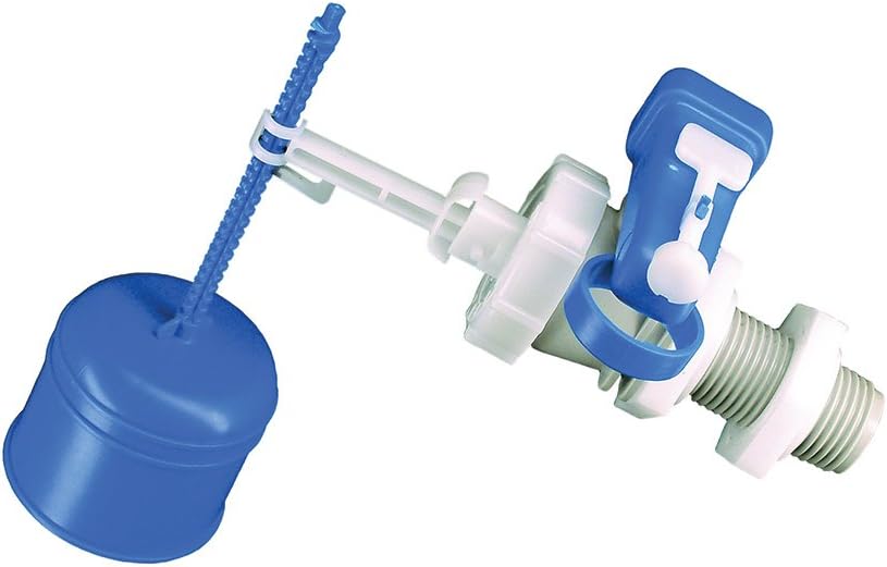 Thomas Dudley Hydroflo Side Inlet Float Valve 313079, White