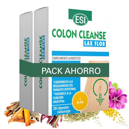 COLON CLEANSE LAX FLOR – Complemento con Fibra Prebiótica y...