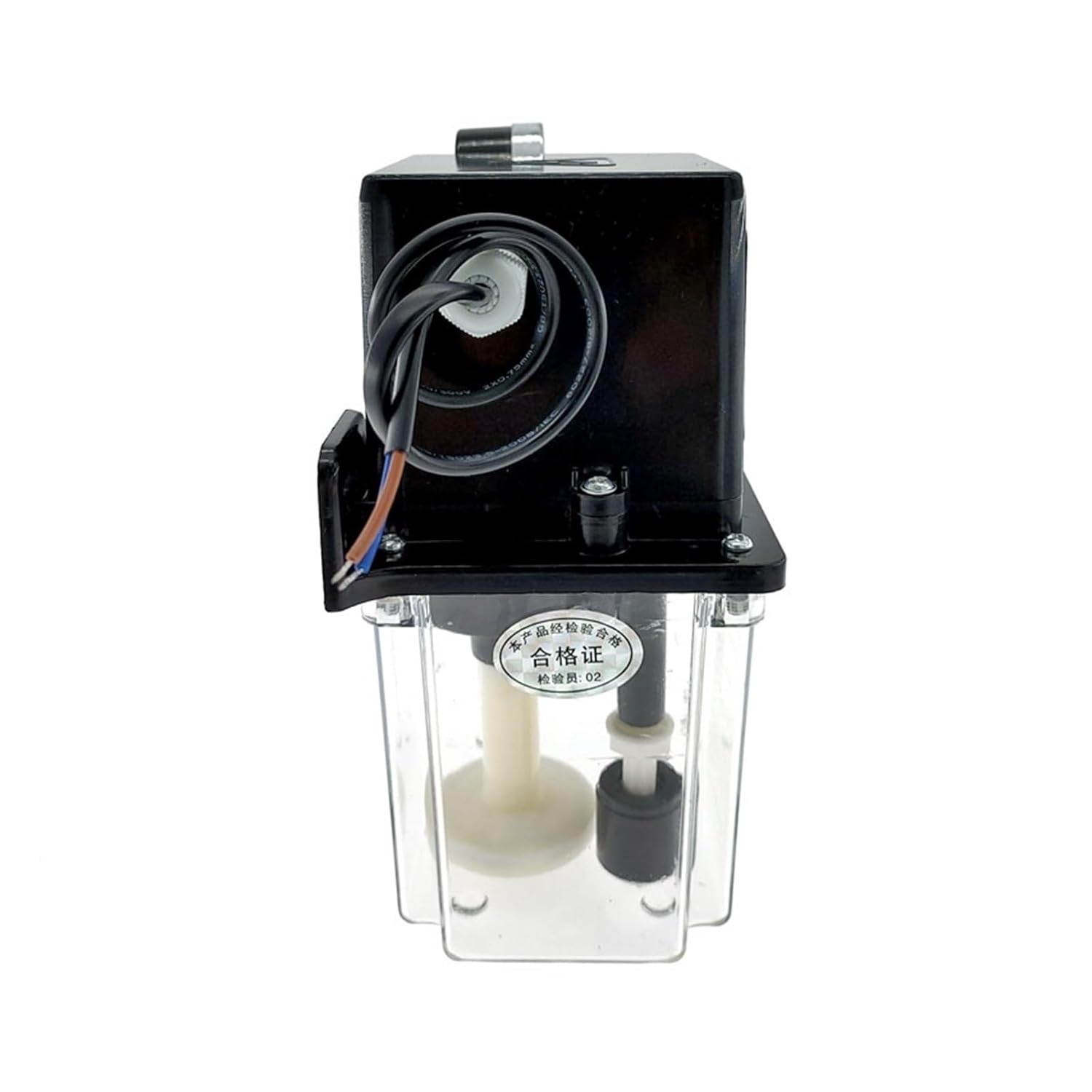 electromagnetic lubricating Pump 2L Lubricant Pump Automatic Lubricating Oil Volt AC 220V CNC Electromagnetic Lubrication Lubricator