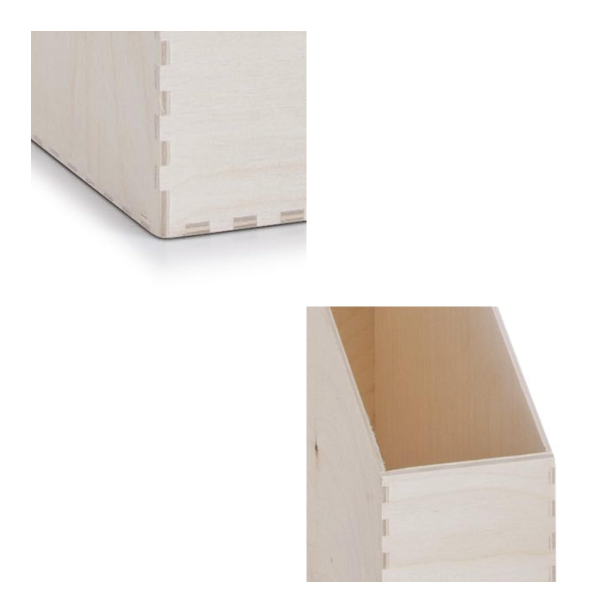 Zeitschriftensammler aus Birkenholz, 23 x 9 x 31 cm, 9 Stück