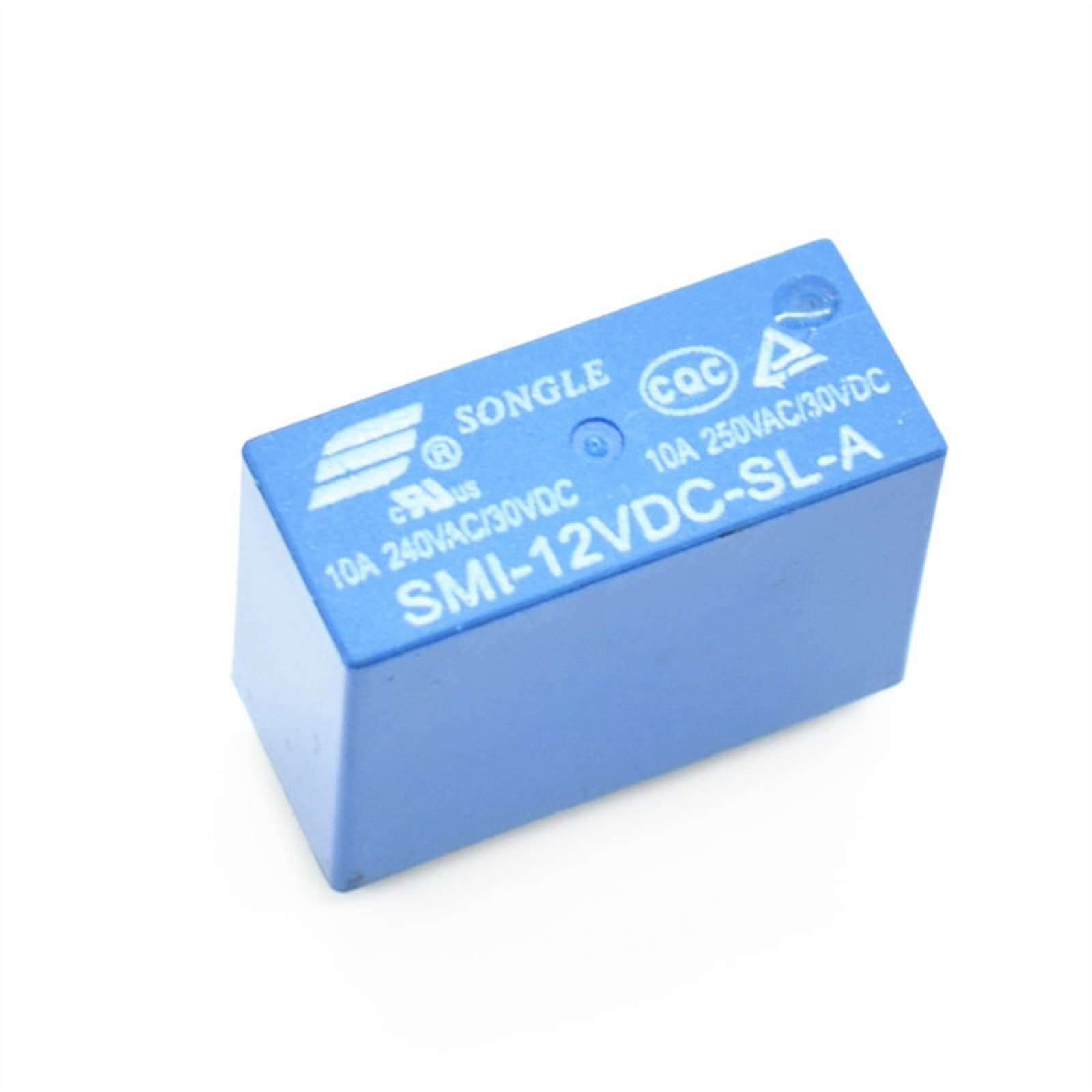 GJZIFGFWQ 1pcs Power Relays SMI-05VDC-SL-A SMI-12VDC-SL-A SMI-24VDC-SL-A 5V 12V 24V 10A 4PIN Relay(12V)