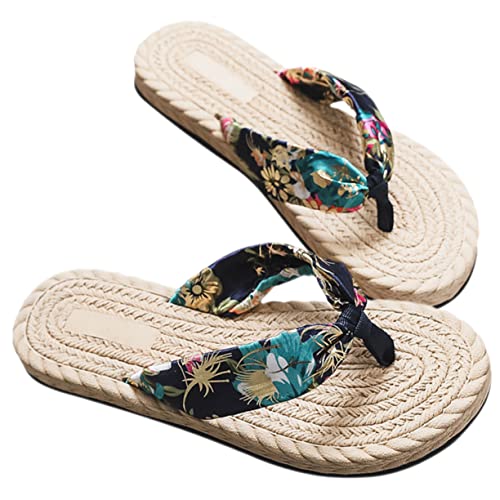 BESPORTBLE 1 Par Sandalias de Mujer Bohemias con Zapatillas de Ocasiones