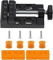 Vista 1 de Tvoip Herramienta de tallado artesanal de escultura de bricolaje, abrazadera de banco de mandíbula universal, mini prensa de taladro, tornillo