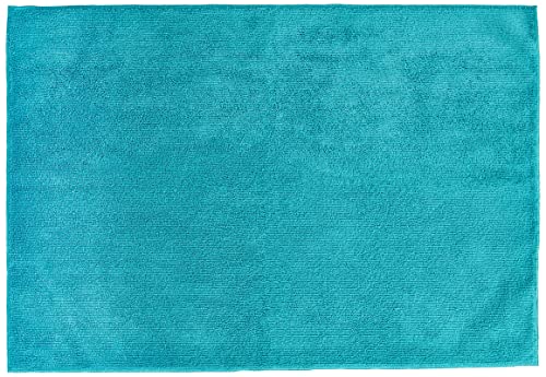 Image of Amazon Brand - Presto! Microfibre Cleaning Cloth, 40 x 30 cm, 220 GSM, Set of 4, Green