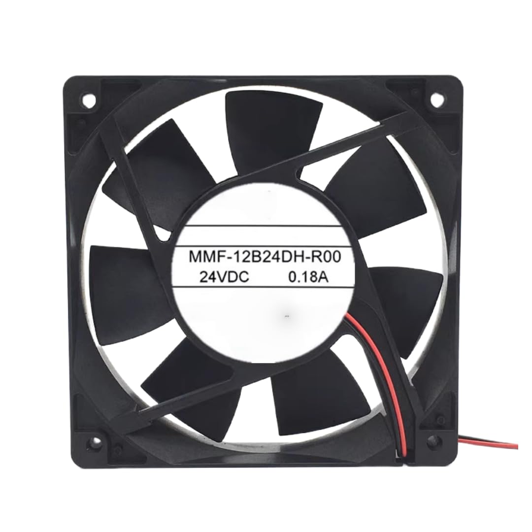 FCARUMIQP MMF-12B24DH-R00 DC24V 0.18A 12025 Cooling Fan 120x120x25MM