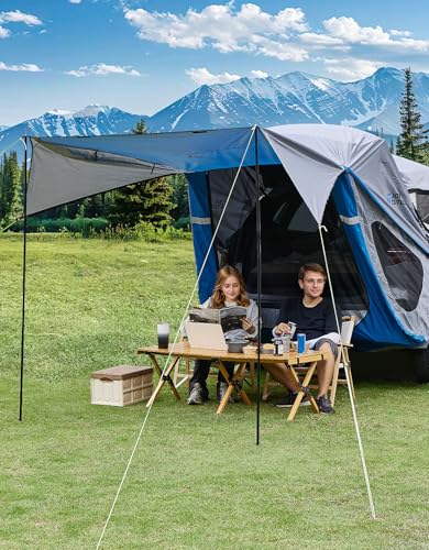 JOYTUTUS Three-Side Awning Tailgate Tent