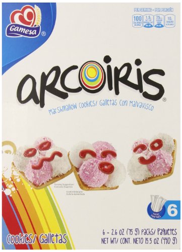 Gamesa Arcoiriss Marshmallow Cookies, 15.5 Ounce - Thumbnail 2
