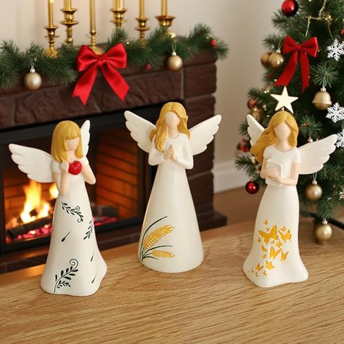 Figurines décoratives en résine pour jardin et décoration extérieure